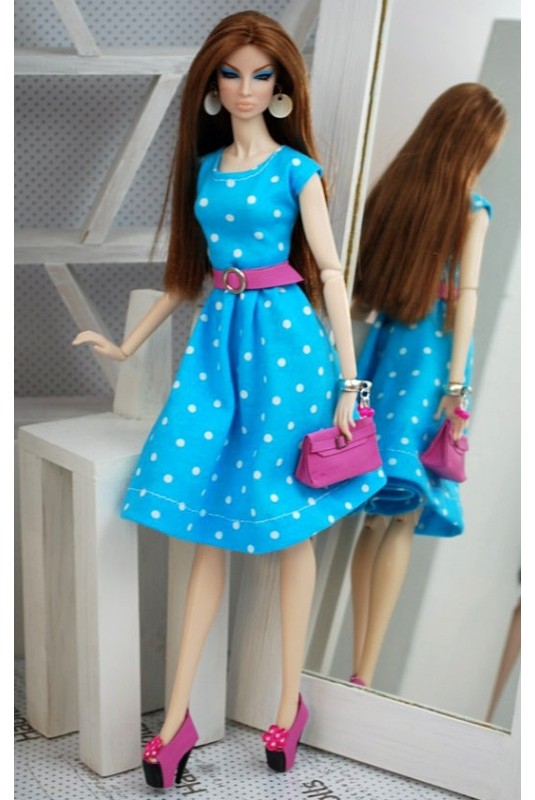 916 / Polka fashion for 12'' dolls